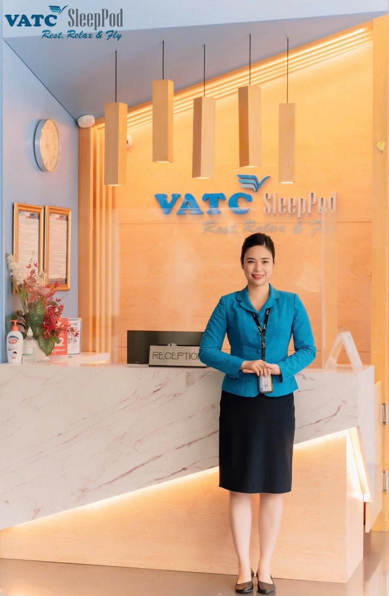 Отель Vatc Sleep Pod Terminal 1 Нойбай Экстерьер фото